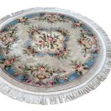 Vintage Chinese carpet round diam 180cm
