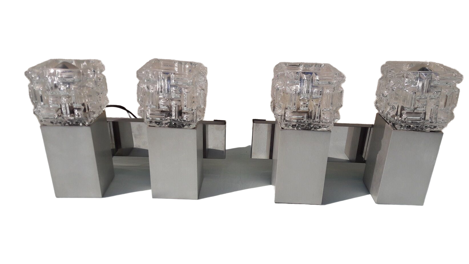 Pair of 70's wall lamps