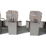 Pair of 70's wall lamps