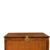 Vintage rattan chest