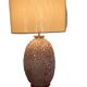 Ceramic lamp signed f fernandez
