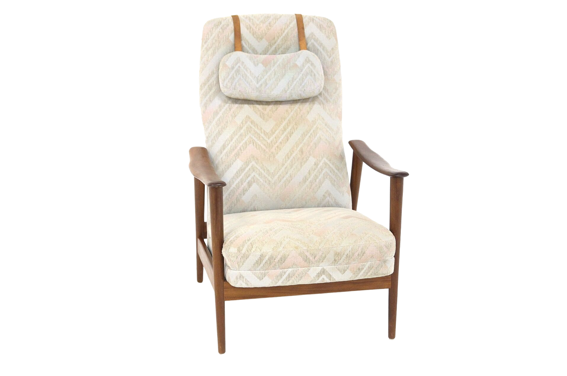 Walnut armchair, Sweden, 1950