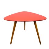 Steiner tripod side table by Baumann red