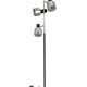 Marble and Metal three arms floor lamp Italy 1960s