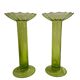 Pair of Venice crystal vases