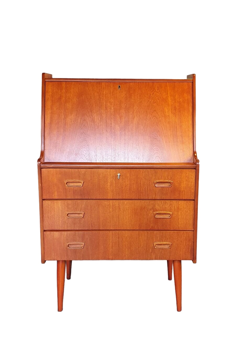 Norwegian vintage teak writing desk, 1960
