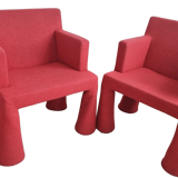Pair of chairs by Marcel Wanders for edition Moooi