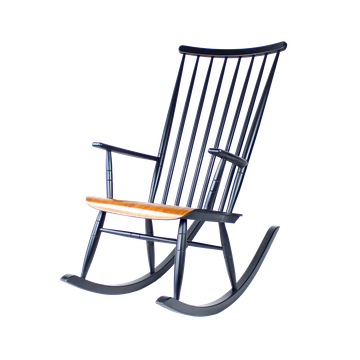 Rocking-chair Varjosen Puunjalostus, Finlande années 1960