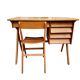 Bureau & chaise pieds Primus
