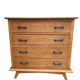 Commode vintage 1950 en chêne massif