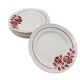 8 flat plates porcelain Saint Amand