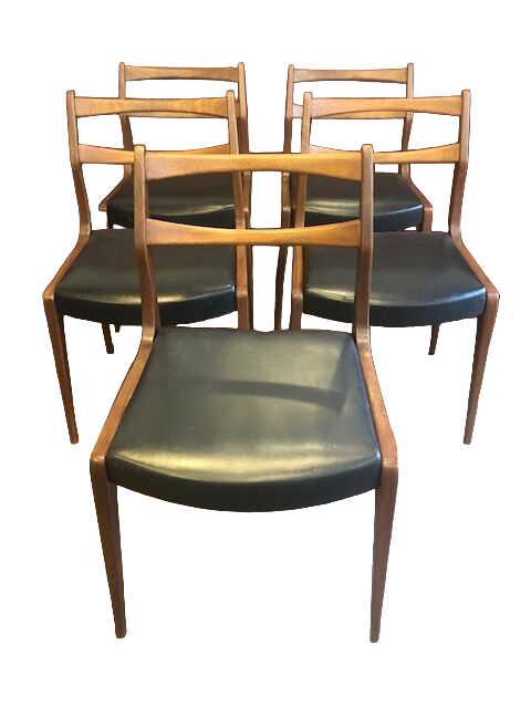 5 Scandinavian chairs
