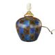 Checked pattern lamp foot