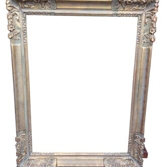 Louis XVI style Montparnasse frame gilded with leaf - 20P format