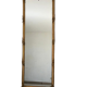 Miroir ancien d’entre deux doré fronton louis Philippe  glace mercure 70x200cm