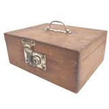 Small box vintage wooden box