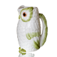 Pretty old decanter in owl / owl slurry