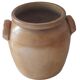 Vase Pot in brown doe sandstone