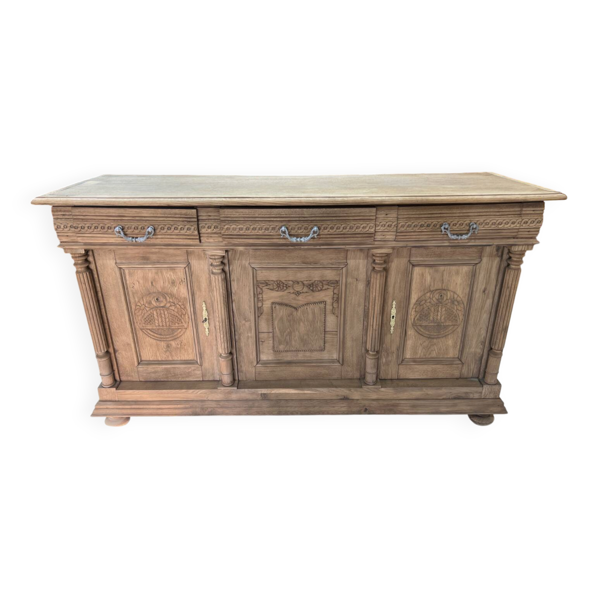 Very much in solid oak