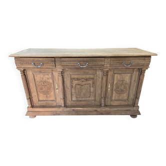 Very much in solid oak