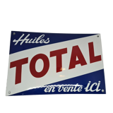 Enamelled plate total