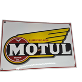 MOTUL oil enamel plate