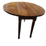 Old folding wooden table