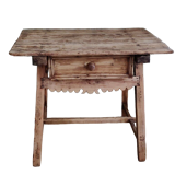 Table de chalet art populaire