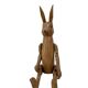 Hare Hennow XL articulated in wood 70cm