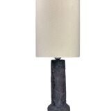 Dutch ceramic fat lave table lamp by Pieter Groeneveld, 1960s
