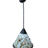 Glass mosaic pendant lamp Amber luminaire dp 092293