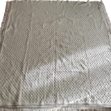 Bedspread vintage wool blanket 265x230 cm with its pillowcase