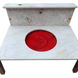 Marble plan for basin