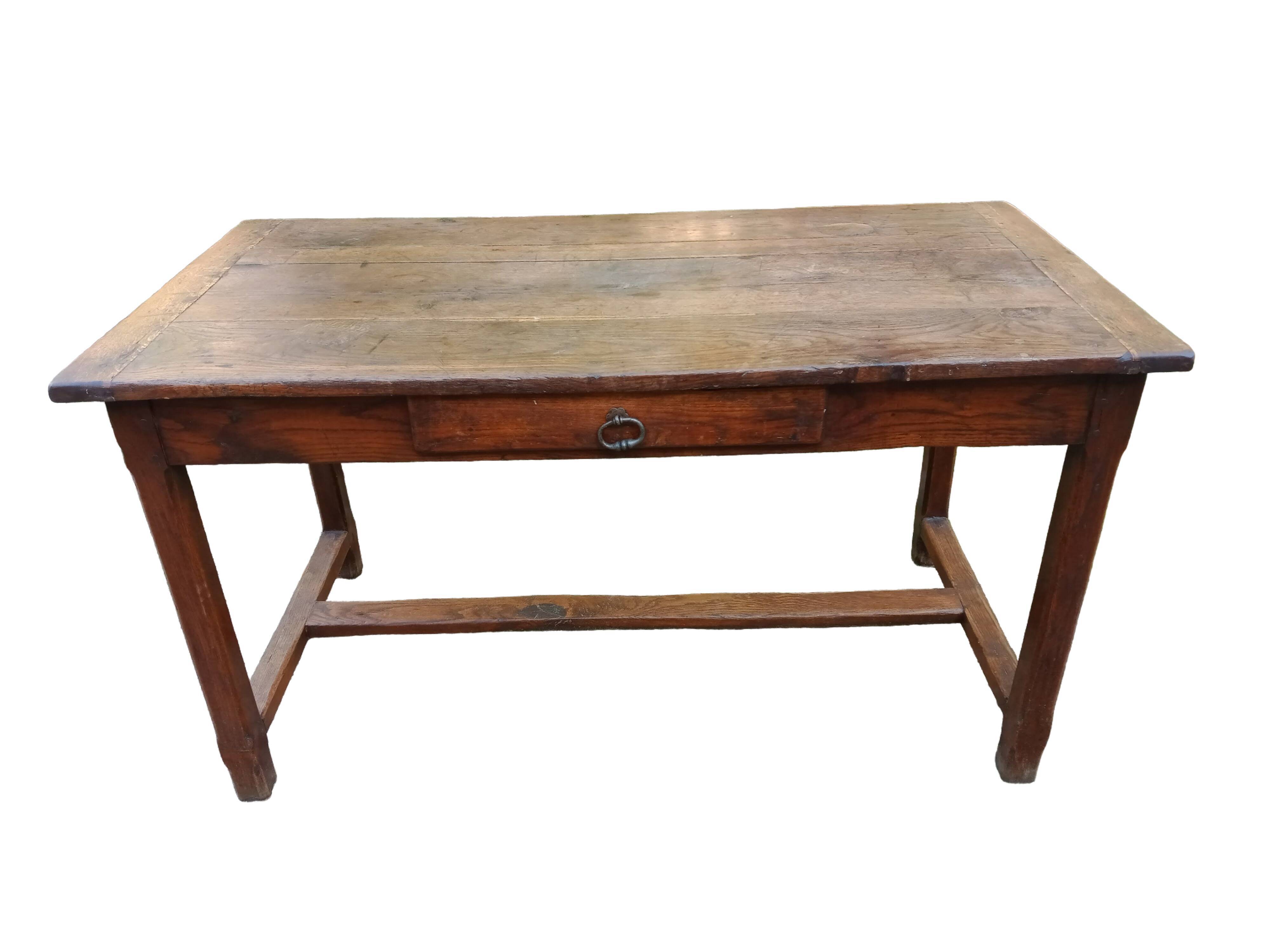 Old oak farmhouse table