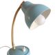 Sky blue / vintage casserole lamp 50s-60s