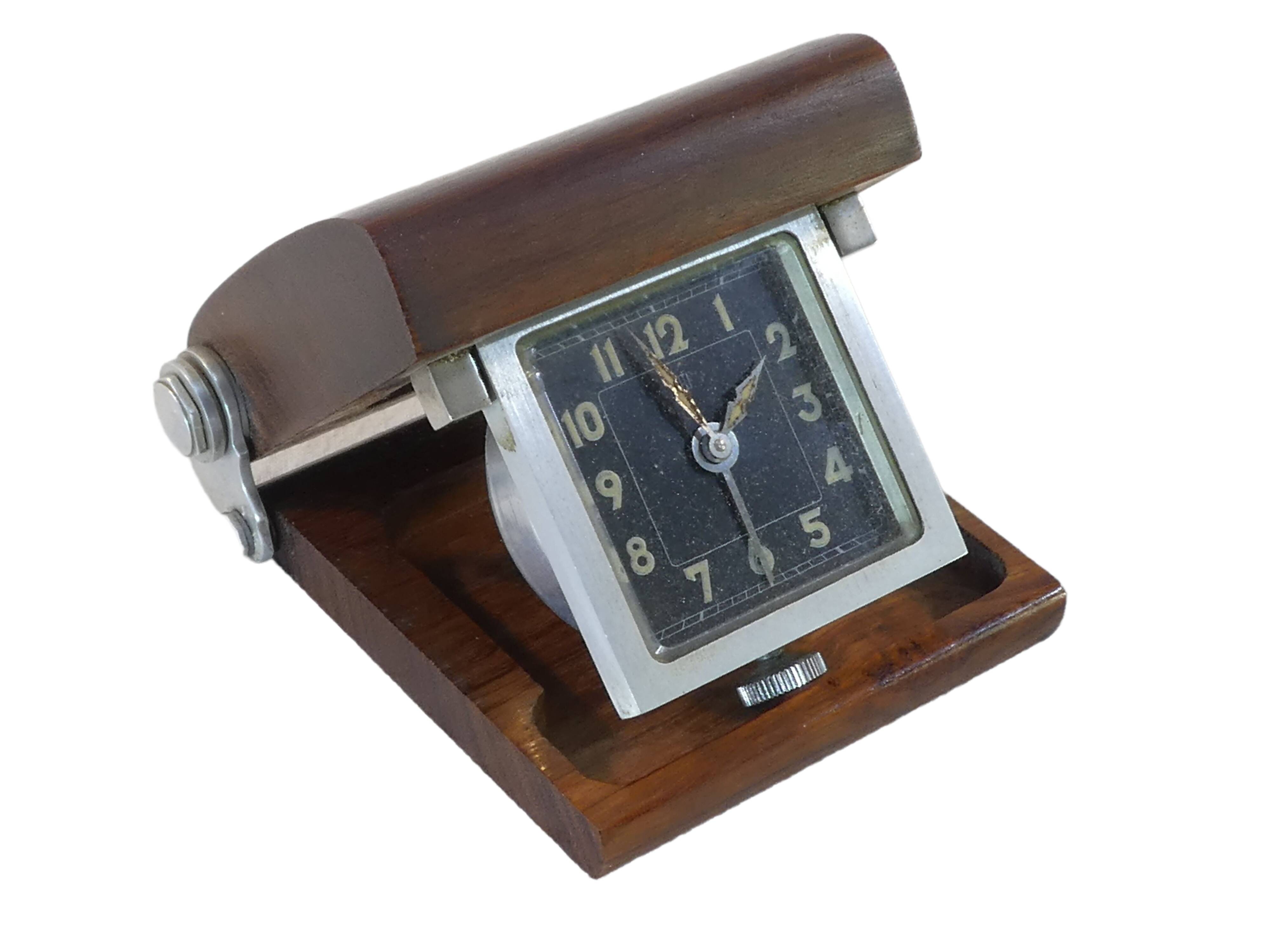Travel awakening uti france art deco rosewood case