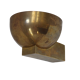 Modernist art deco brass wall lamp circa 1930