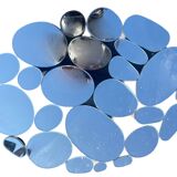 Oval mirror 65x50cm
