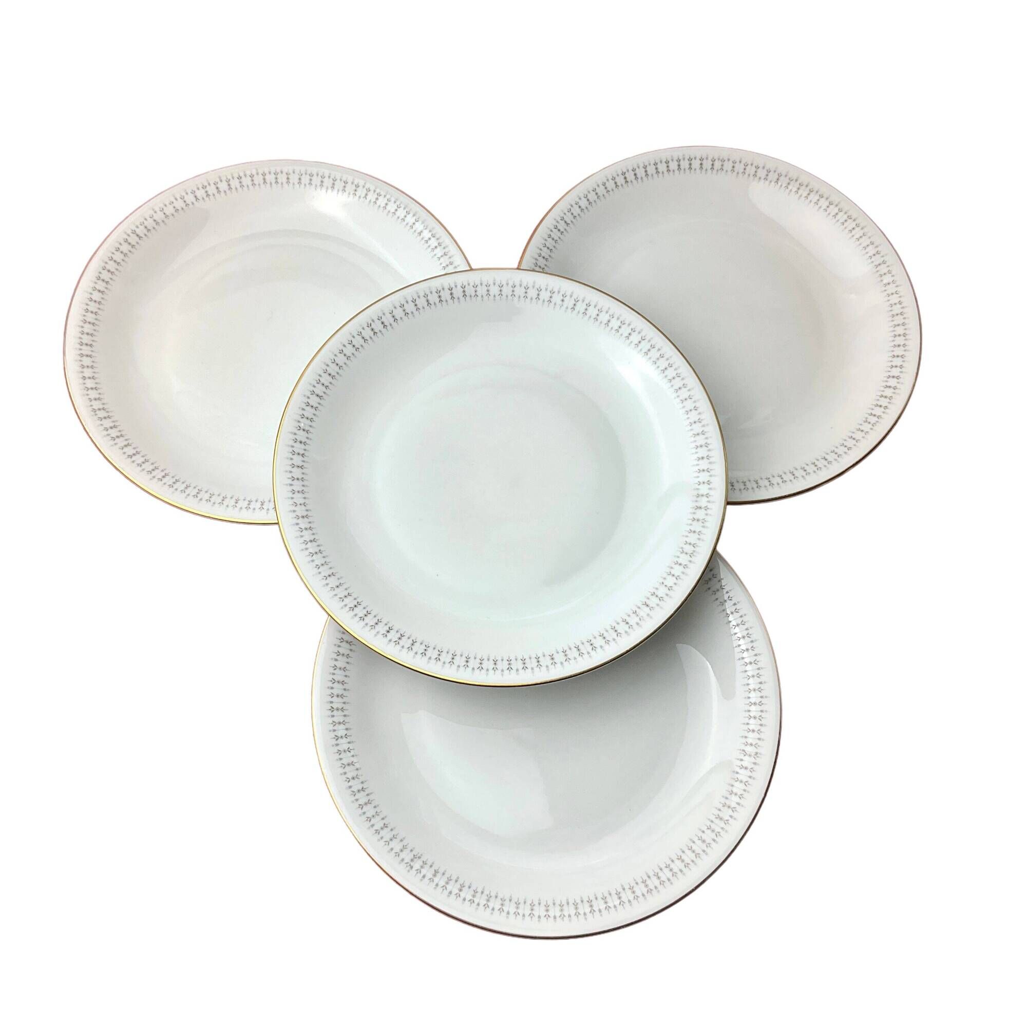 Set of 4 dessert plates Johann Seltmann Vohenstrauss Ricarda