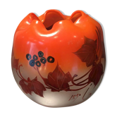 Vase boule couleurs automnales Legras