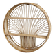 Etagère ronde osier
