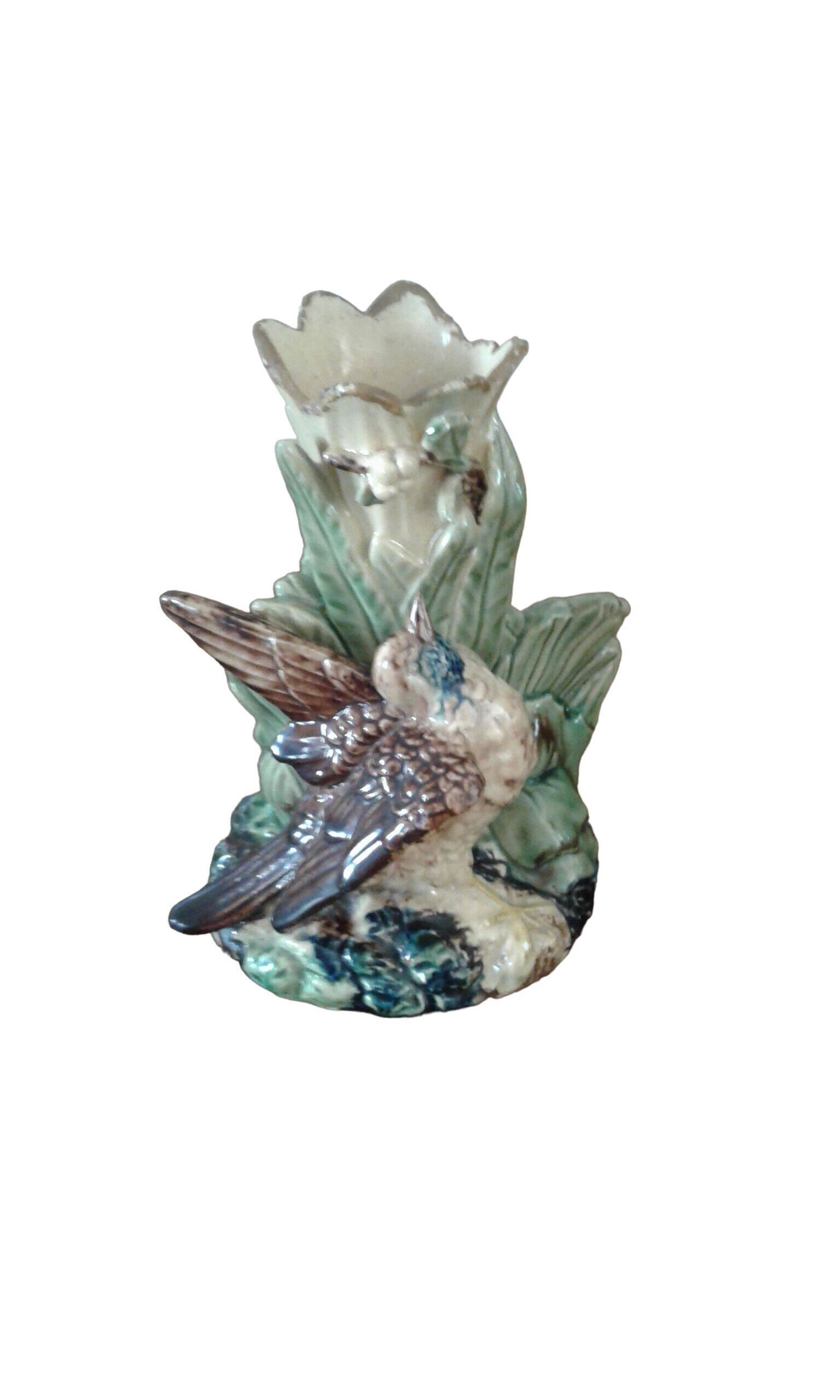 Vase from faiencerie de Saint Honoré les bains