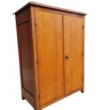 Old oak cabinet kitchen cupboard or shoe cabinet