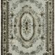 Tapis fait à la main distressed turkish 1980s 207 cm x 304 cm tapis gris