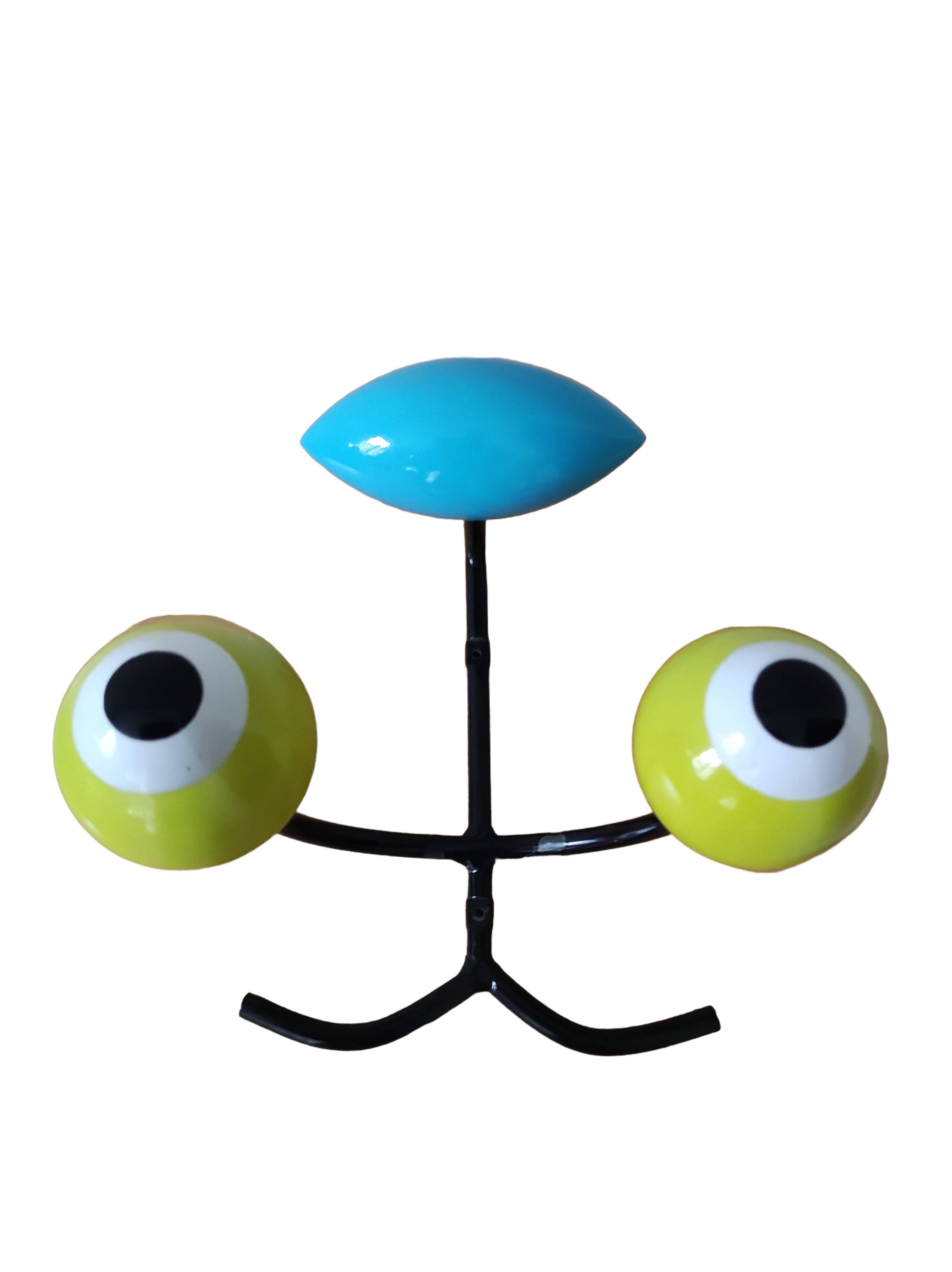 Cloakroom coat holder wall hook tuxedo 60 s