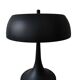 Lamp mushroom foot tulip metal black 3 fires