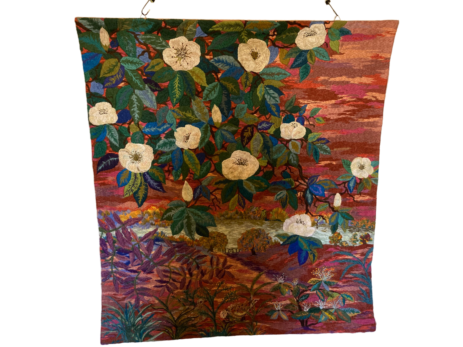 Tapisserie murale en laine