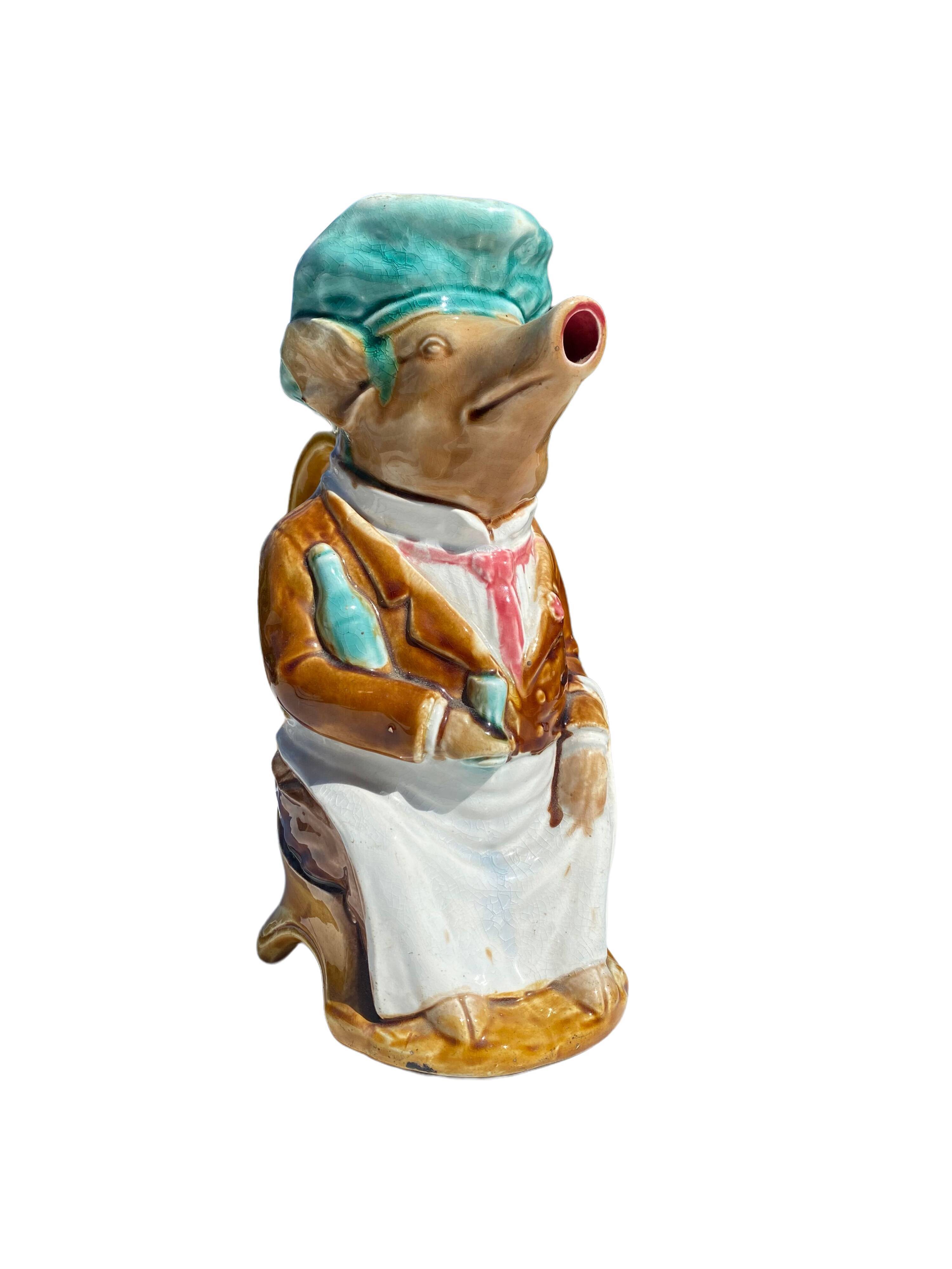 Pig pitcher in slurry