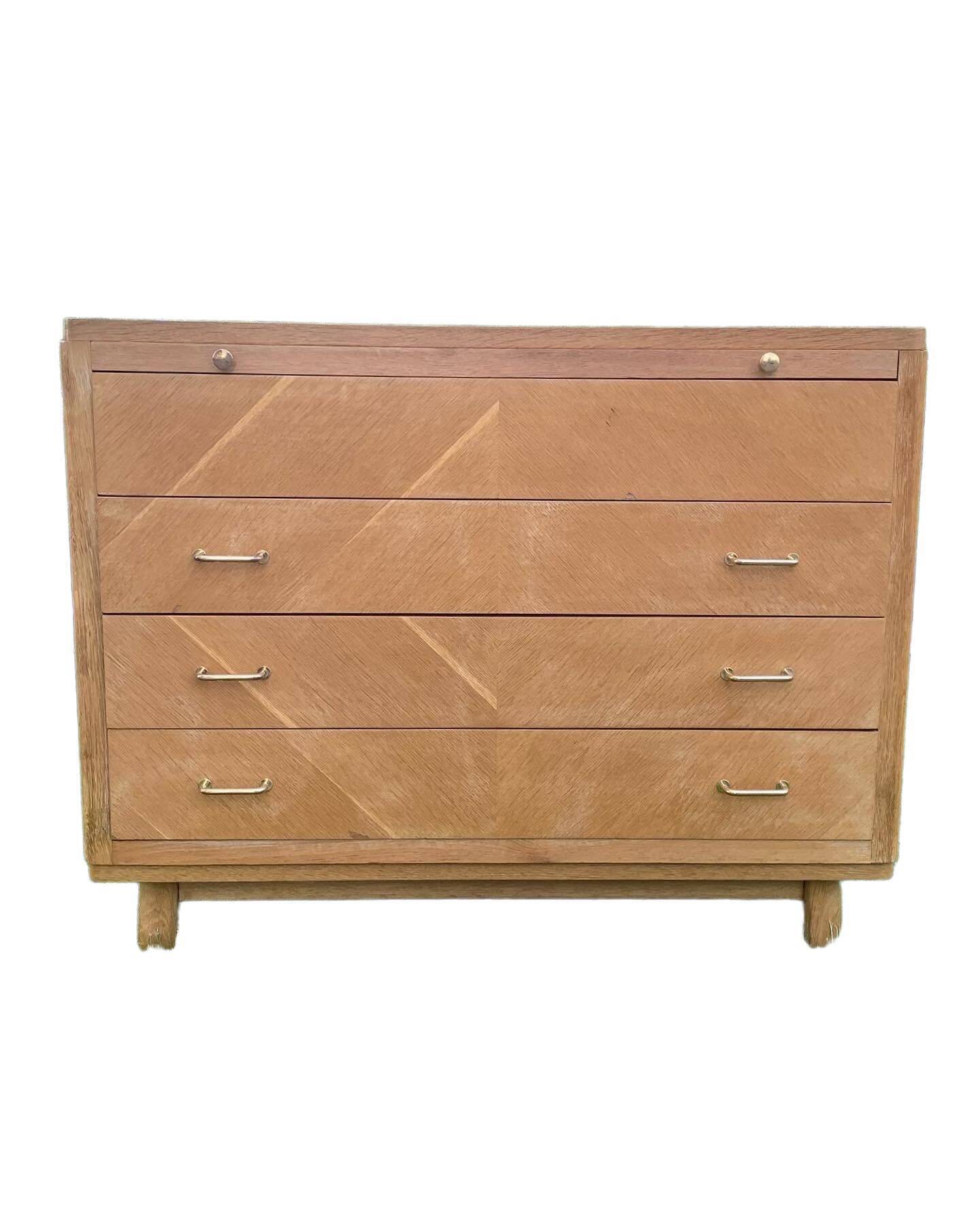 Dresser / dressing table vintage light wood 60s