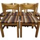 5 chaises hongisto conçues par ilmari tapiovaara en 1963